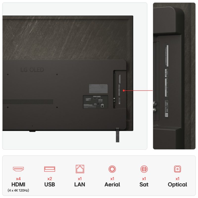 LG 55 Inch OLED55B56LA Smart 4K UHD HDR OLED TV