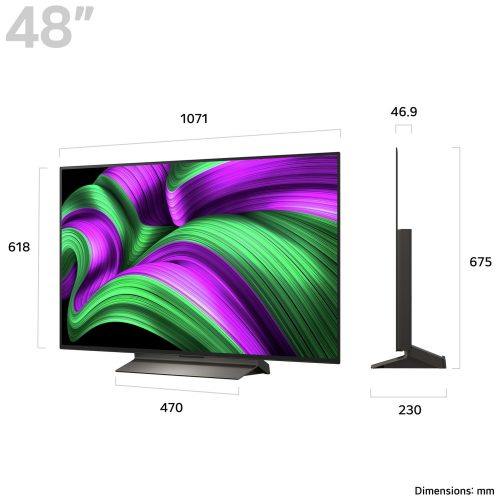 LG 48 Inch OLED48C55LA Smart 4K UHD HDR OLED TV - Image 3