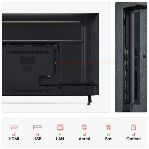 LG 55 Inch 55UA73006LA Smart 4K UHD HDR LED TV - Image 4