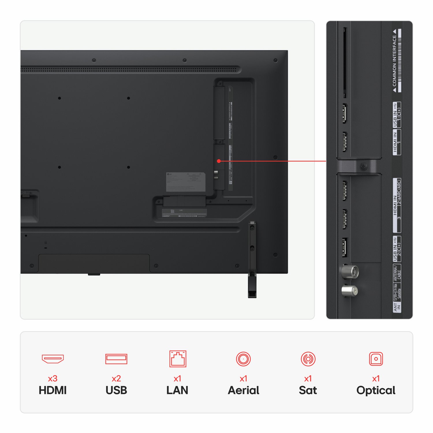 LG 50 Inch 50NANO90A6B Smart 4K UHD HDR NanoCell TV - Image 4