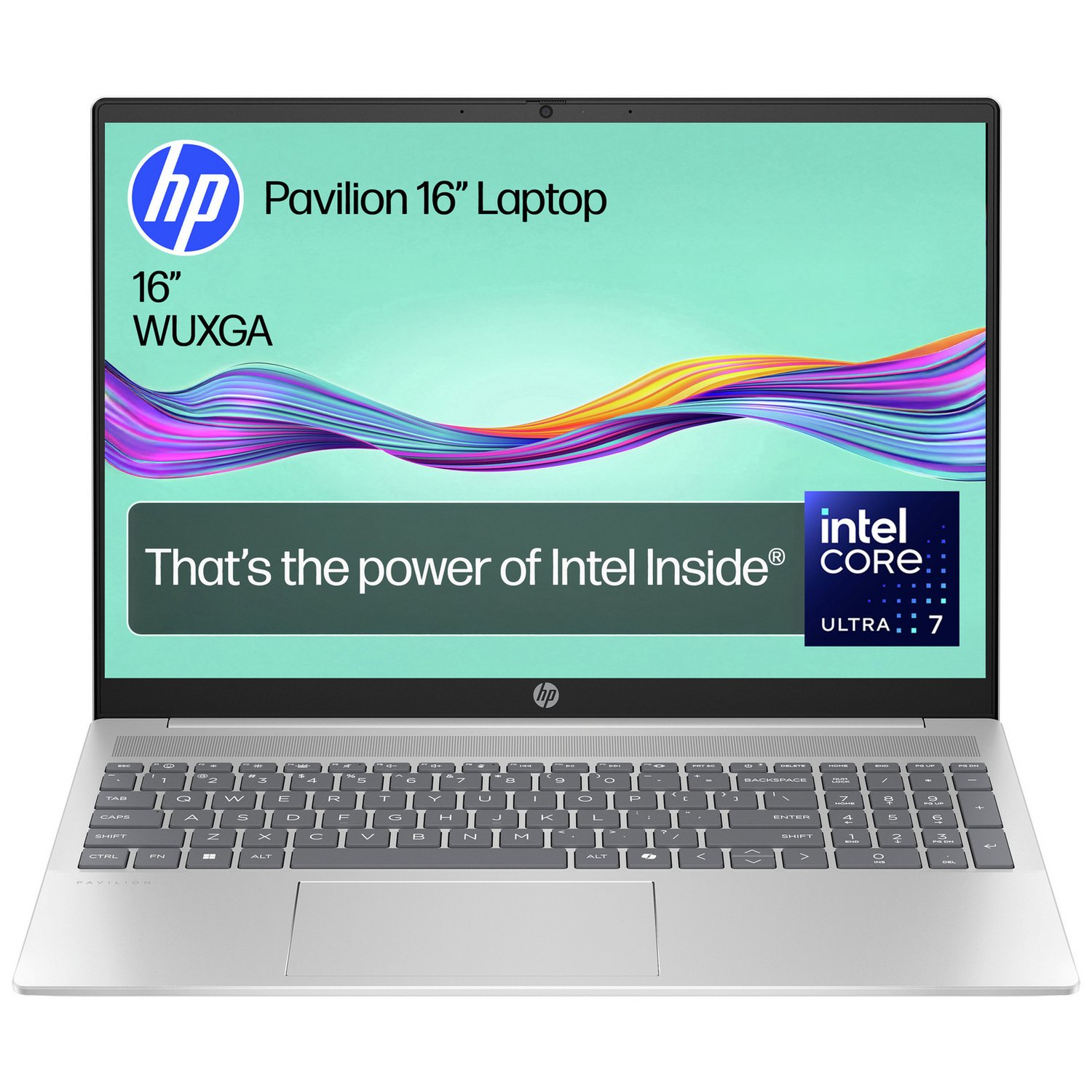 HP Pavilion 16 16in Ultra 7 16GB 1TB - Silver — 16" IPS, Intel Ultra 7 155U processor., 16 GB RAM, 1TB - Image 1
