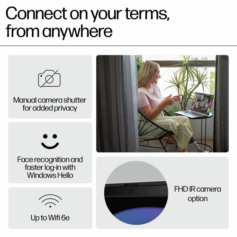 HP Pavilion 16 16in Ultra 7 16GB 1TB - Silver — 16" IPS, Intel Ultra 7 155U processor., 16 GB RAM, 1TB