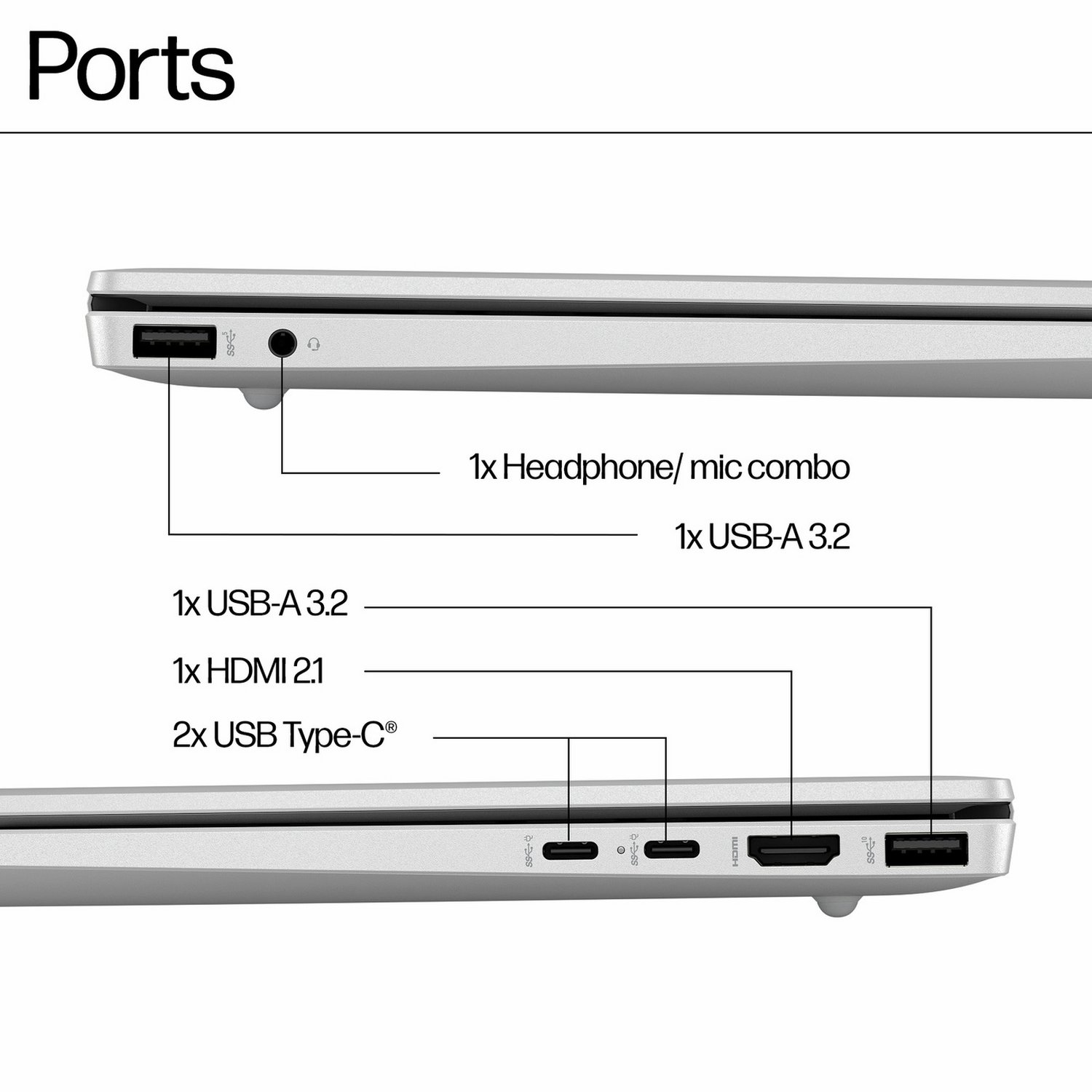 HP Pavilion 16 16in Ultra 7 16GB 1TB - Silver — 16" IPS, Intel Ultra 7 155U processor., 16 GB RAM, 1TB - Image 7