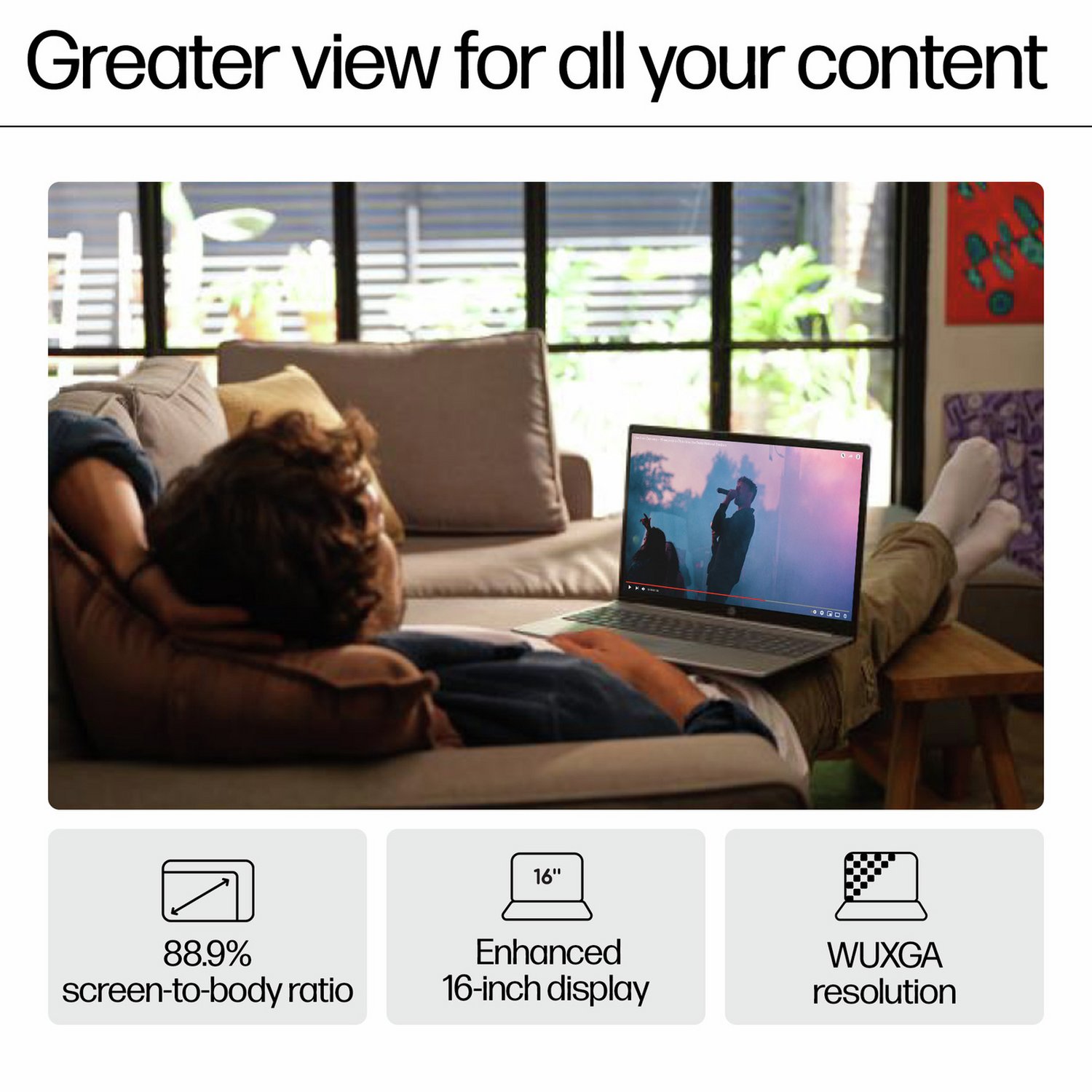 HP Pavilion 16 16in Ultra 7 16GB 1TB - Silver — 16" IPS, Intel Ultra 7 155U processor., 16 GB RAM, 1TB - Image 8