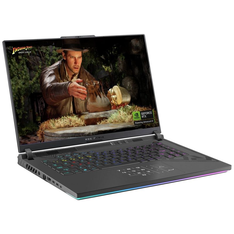 ASUS ROG Stir G16 16in R9 16GB 1TB RTX5060 — 16" IPS, AMD Ryzen 9 8940HX processor., GeForce RTX 5060 graphics card with