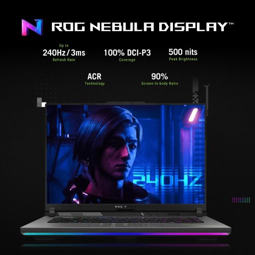 ASUS ROG Stir G16 16in R9 16GB 1TB RTX5060 — 16" IPS, AMD Ryzen 9 8940HX processor., GeForce RTX 5060 graphics card with - Image 9