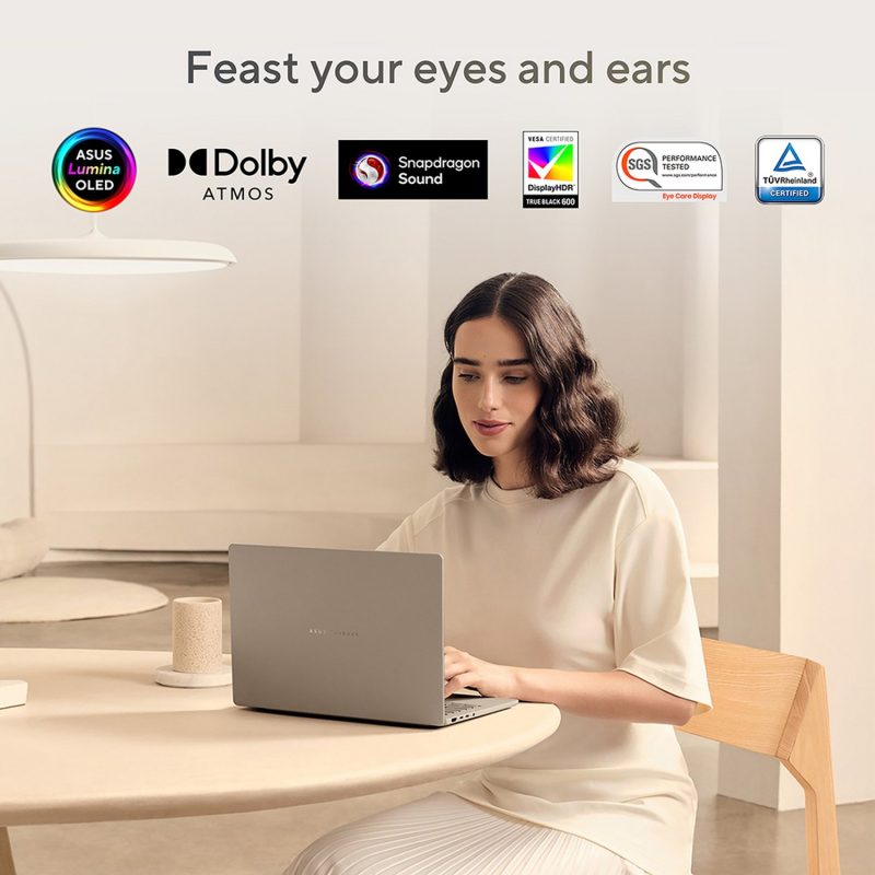 ASUS Zenbook A14 14in Snapdragon X 16GB 1TB Laptop