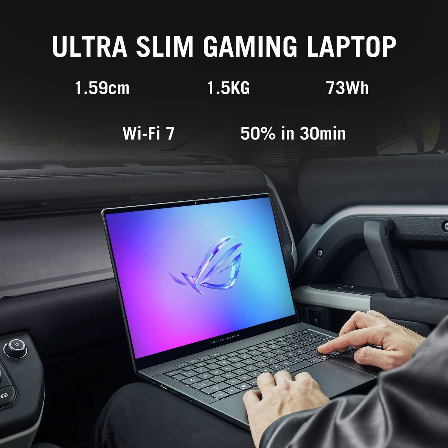 ASUS GA403UP-QS005W 14in R9 32GB 1TB RTX 5070 — 14" OLED, AMD Ryzen 9 270 processor., GeForce RTX 5070 graphics card wit - Image 12