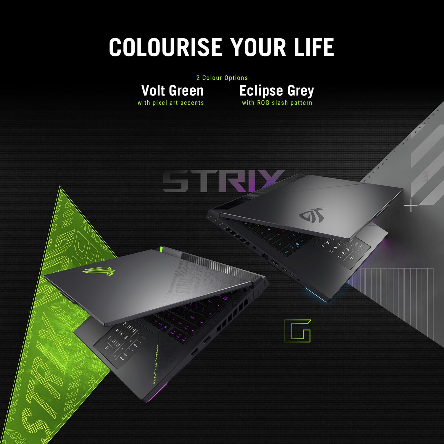 ASUS ROG Strix G16 16in R9 16GB 1TB RTX5070Ti — 16" IPS, AMD Ryzen 9 7940HX processor., GeForce RTX 5070 Ti graphics car - Image 12