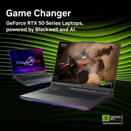 ASUS ROG Strix G16 16in R9 16GB 1TB RTX5070Ti — 16" IPS, AMD Ryzen 9 7940HX processor., GeForce RTX 5070 Ti graphics car - Image 16