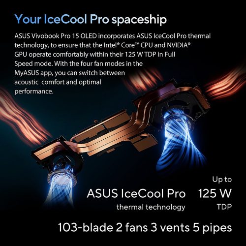 ASUS Vivobook Pro 15 15.6in U9 16GB 1TB RTX4050 — 15.6" OLED, 16 GB RAM, 1TB - Image 8
