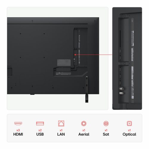 LG 50 Inch 50NANO80A6B Smart 4K UHD HDR NanoCell TV - Image 4