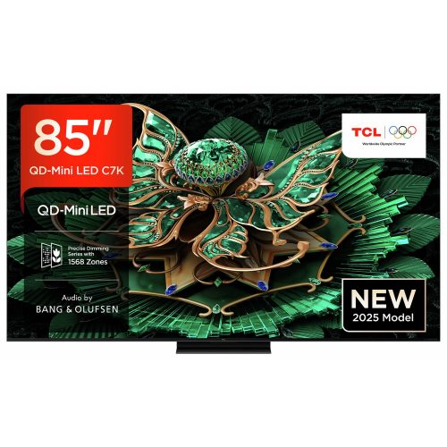 TCL 85 Inch 85C7K Smart 4K Ultra HD HDR QD-Mini LED TV