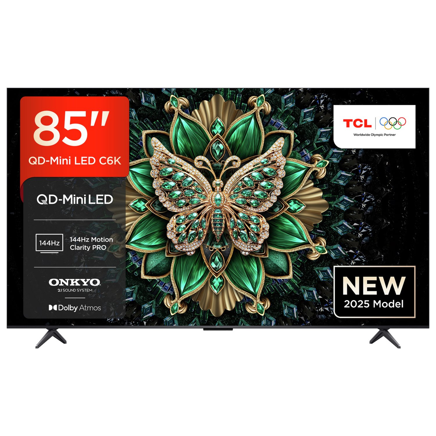 TCL 85 Inch 85C6K Smart 4K UHD HDR Mini LED TV - Image 1