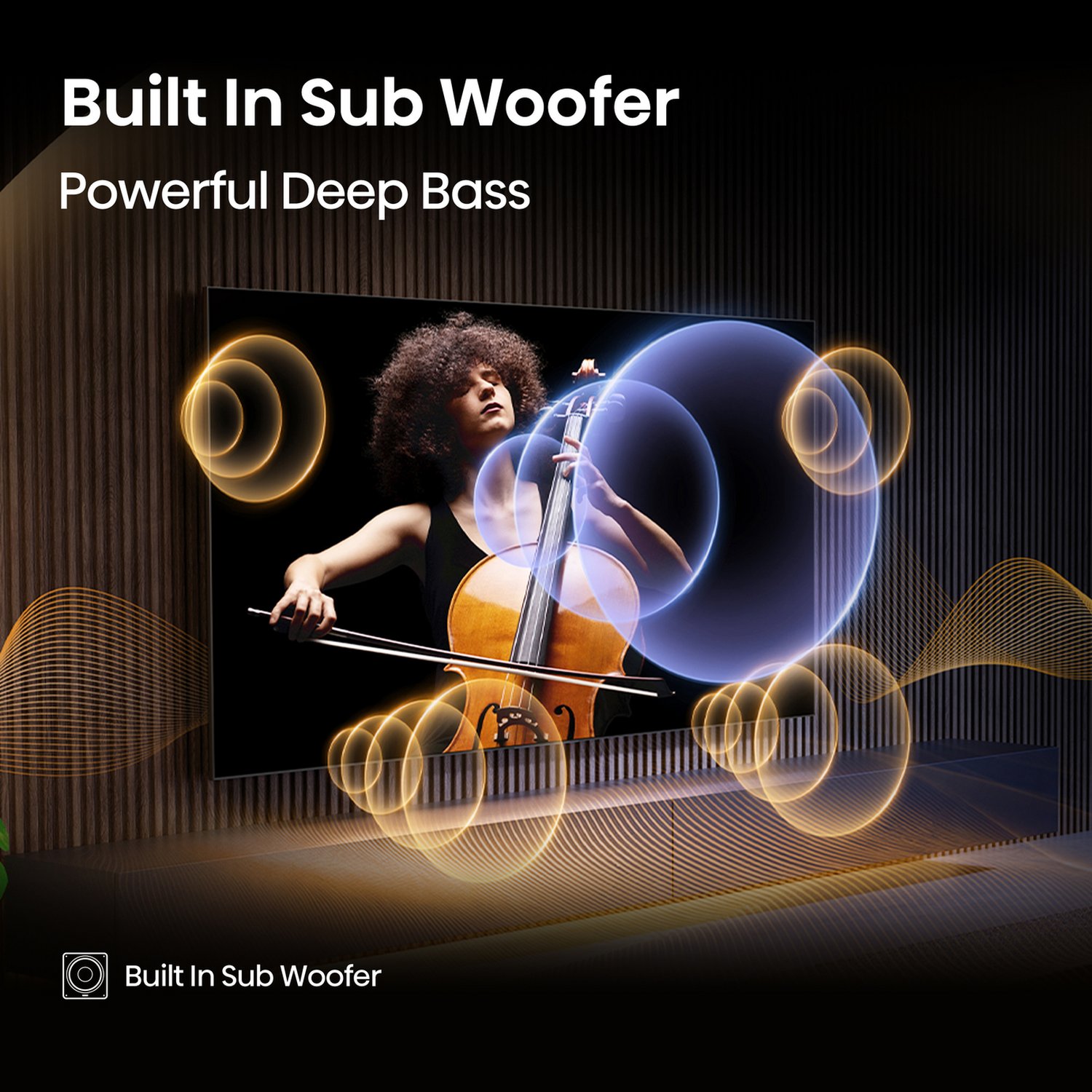 Hisense 65 In 65E8QTUK Smart 4K UHD HDR Mini LED Freely TV - Image 6