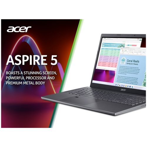 Acer Aspire 5 15.6in i5 16GB 512GB - Silver — 15.6" IPS, Intel i5 12450H processor., 16 GB RAM, 512GB - Image 5