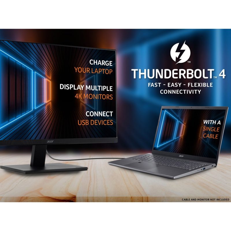 Acer Aspire 5 15.6in i5 16GB 512GB - Silver — 15.6" IPS, Intel i5 12450H processor., 16 GB RAM, 512GB