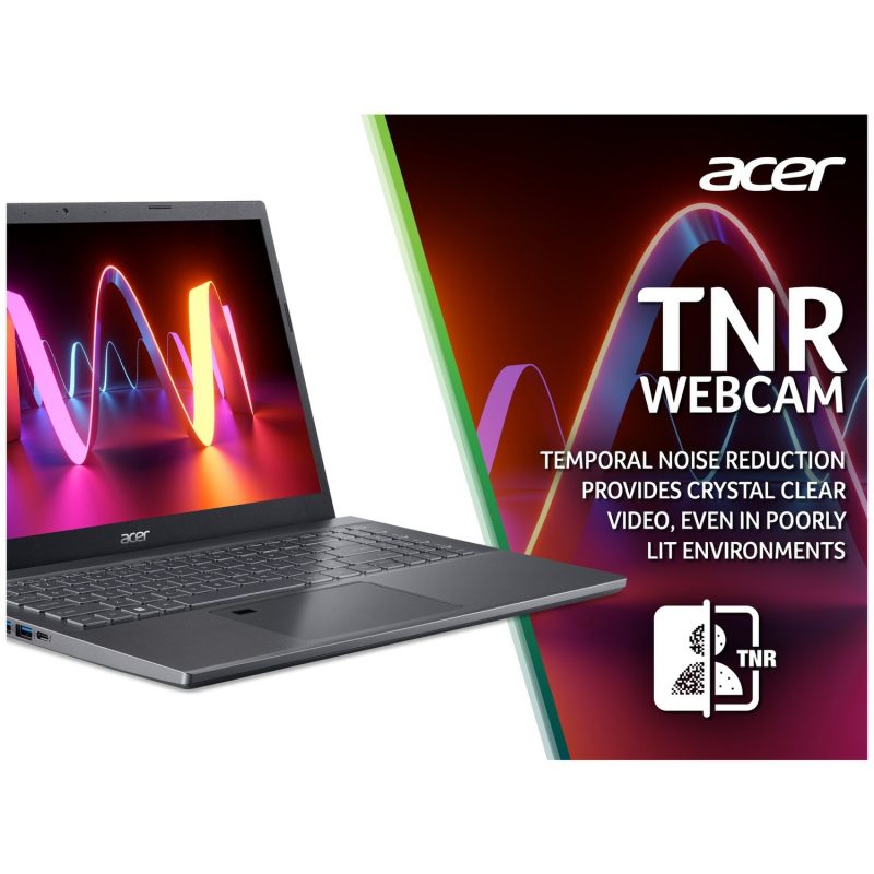 Acer Aspire 5 15.6in i5 16GB 512GB - Silver — 15.6" IPS, Intel i5 12450H processor., 16 GB RAM, 512GB