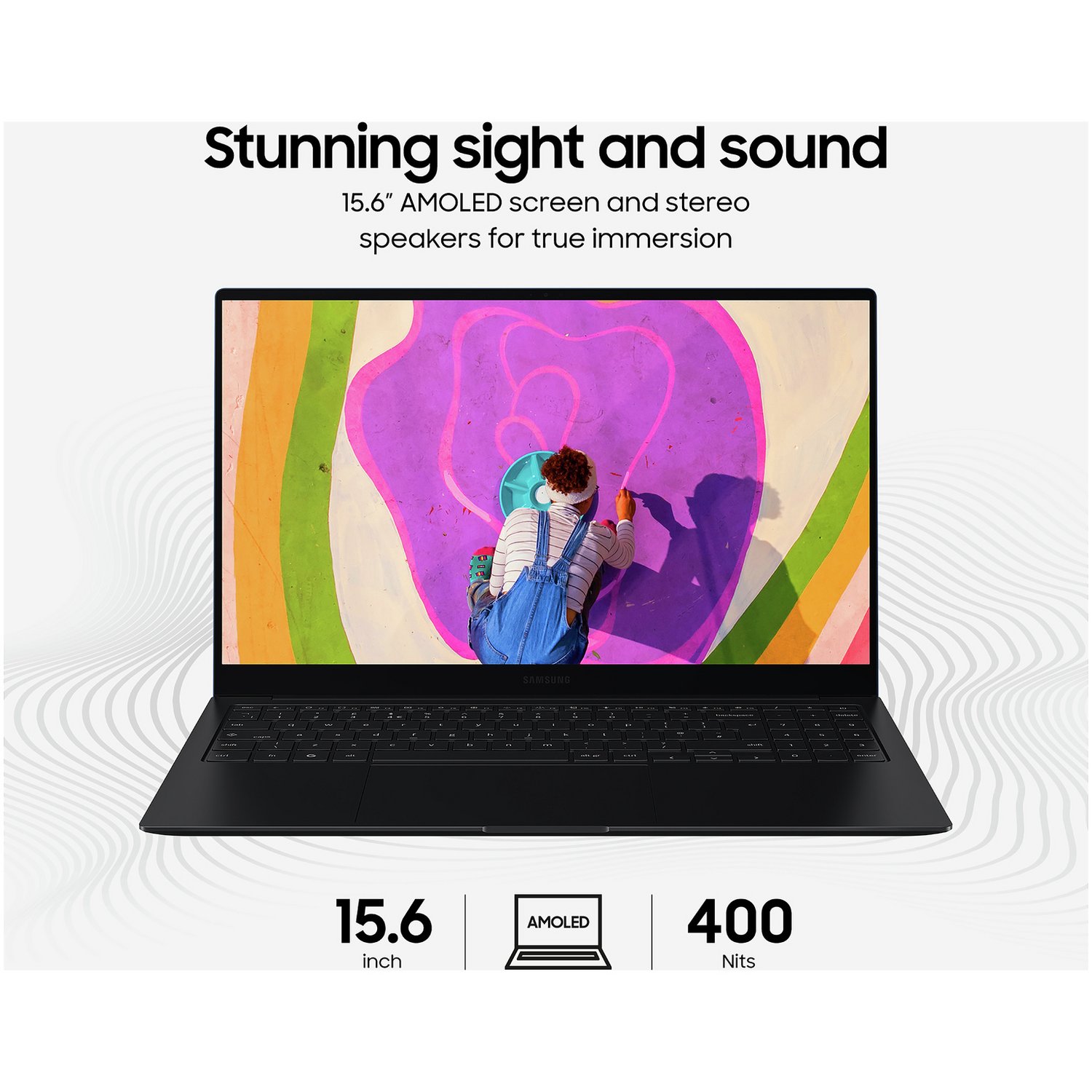 Samsung Galaxy 15.6in 8GB Core 5 256GB Chromebook - Blue — 15.6" TN, Intel 5 processor 120U processor., 8 GB RAM, 256GB - Image 6