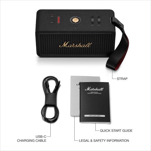 Marshall Middleton II Portable Bluetooth Speaker - Black - Image 4