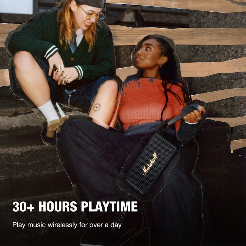 Marshall Middleton II Portable Bluetooth Speaker - Black