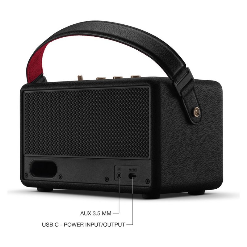 Marshall Kilburn III Portable Bluetooth Speaker - Black