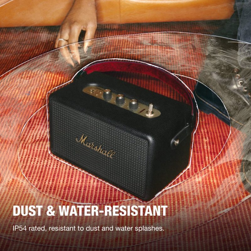 Marshall Kilburn III Portable Bluetooth Speaker - Black