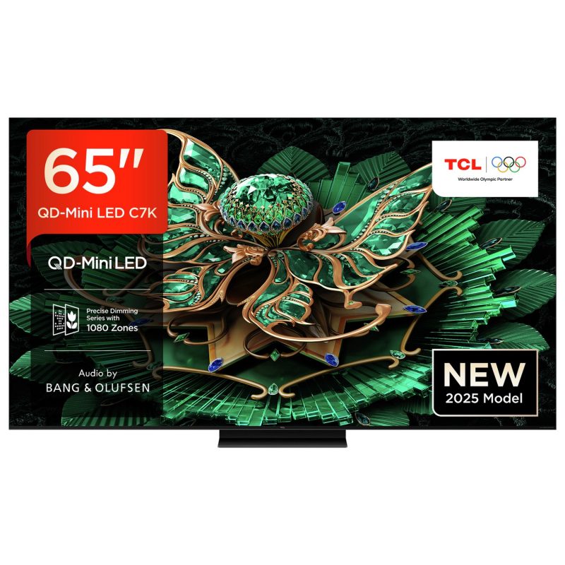 TCL 65 Inch 65C7K Smart 4K Ultra HD HDR QD-Mini LED TV
