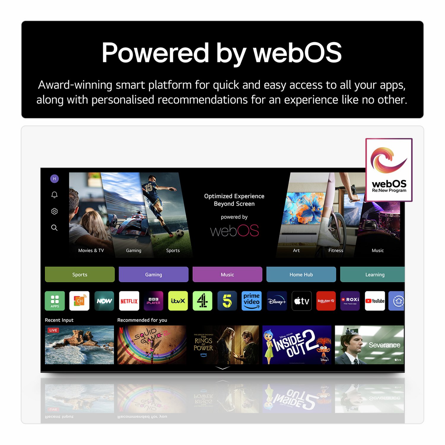 LG 43Inch QNED70A Smart 4K UHD HDR QNED TV - Image 4