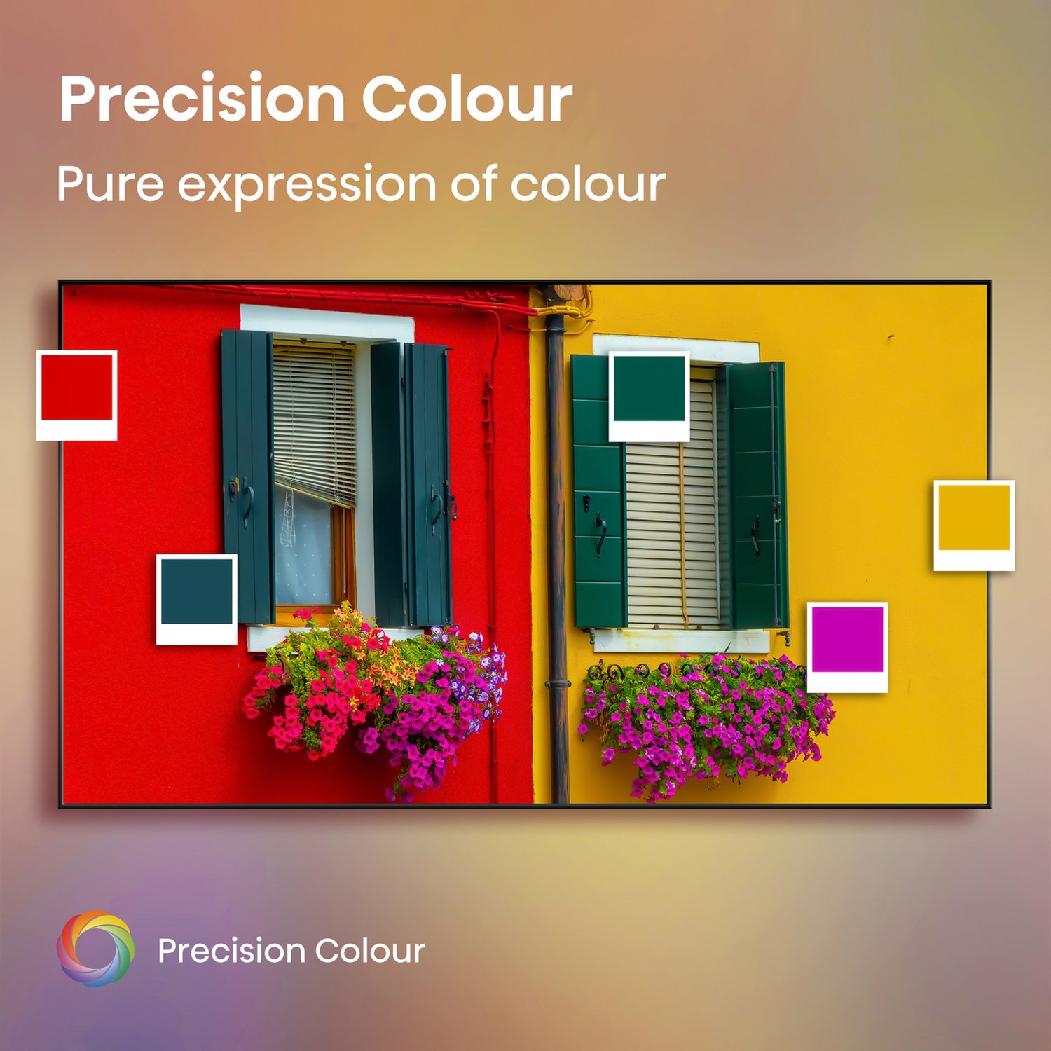 Hisense 58Inch 58E6QTUK Smart 4K UHD HDR LCD Freely TV - Image 3