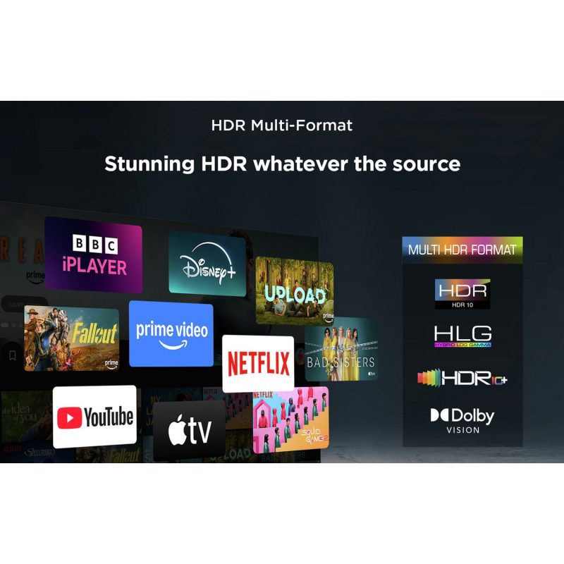 TCL 85 Inch 85T6C Smart 4K UHD HDR QLED Freely TV