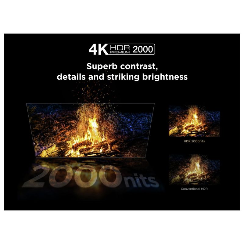 TCL 50 Inch 50C7K Smart 4K Ultra HD HDR QD-Mini LED TV