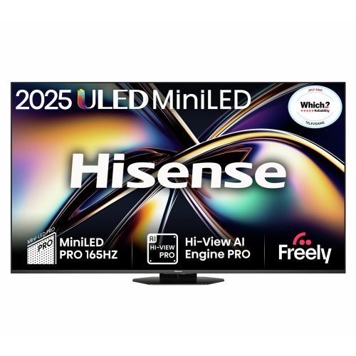 Hisense 65inch 65U8QTUK Smart AI 4K UHD HDR Mini LED TV