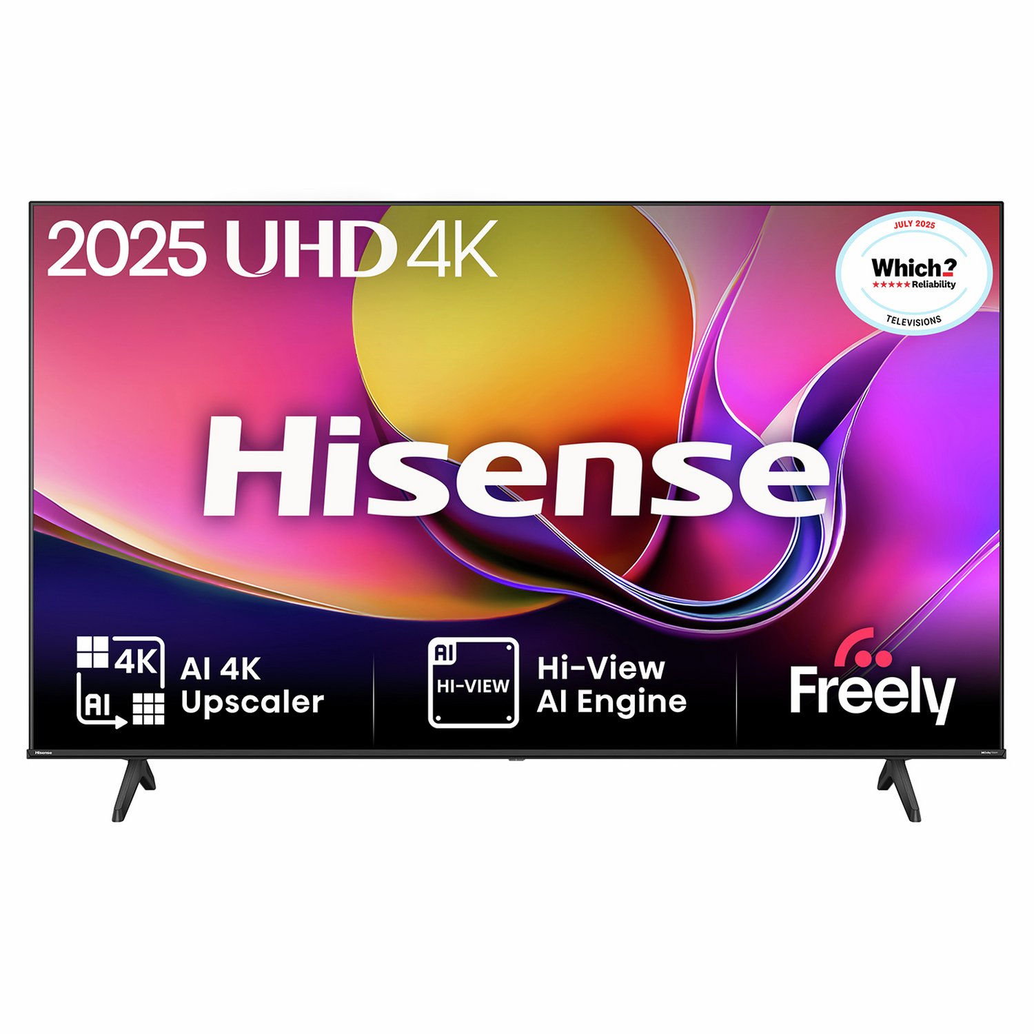 Hisense 65Inch 65E6QTUK Smart AI 4K UHD HDR LED Freely TV - Image 1