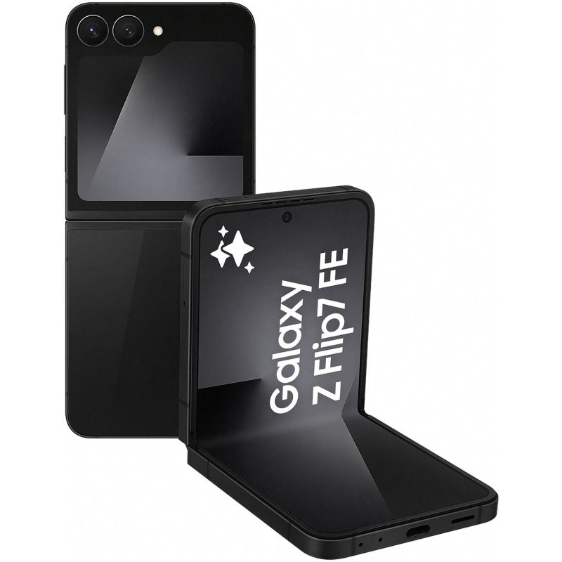 Samsung Galaxy Z Flip7 FE 5G 128GB AI Phone - Black — 128GB, 6.7" Dynamic AMOLED 2X, 5G (Black)