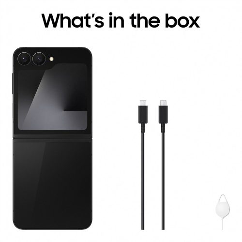 Samsung Galaxy Z Flip7 FE 5G 128GB AI Phone - Black — 128GB, 6.7" Dynamic AMOLED 2X, 5G (Black) - Image 4