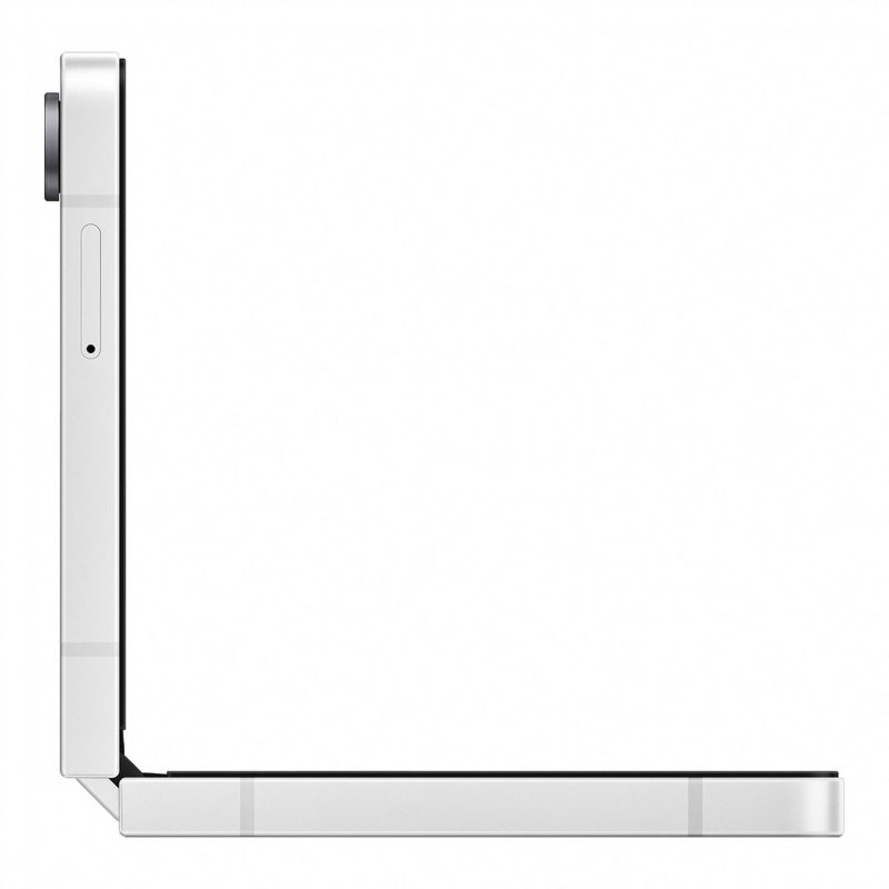 Samsung Galaxy Z Flip7 FE 5G 128GB AI Phone - White — 128GB, 6.7" Dynamic AMOLED 2X, 5G (White)