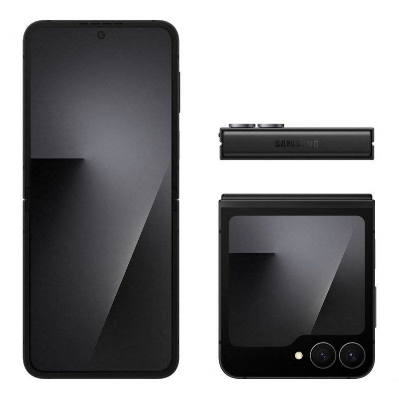 Samsung Galaxy Z Flip7 FE 5G 256GB AI Phone - Black — 256GB, 6.7" Dynamic AMOLED 2X, 5G (Black)
