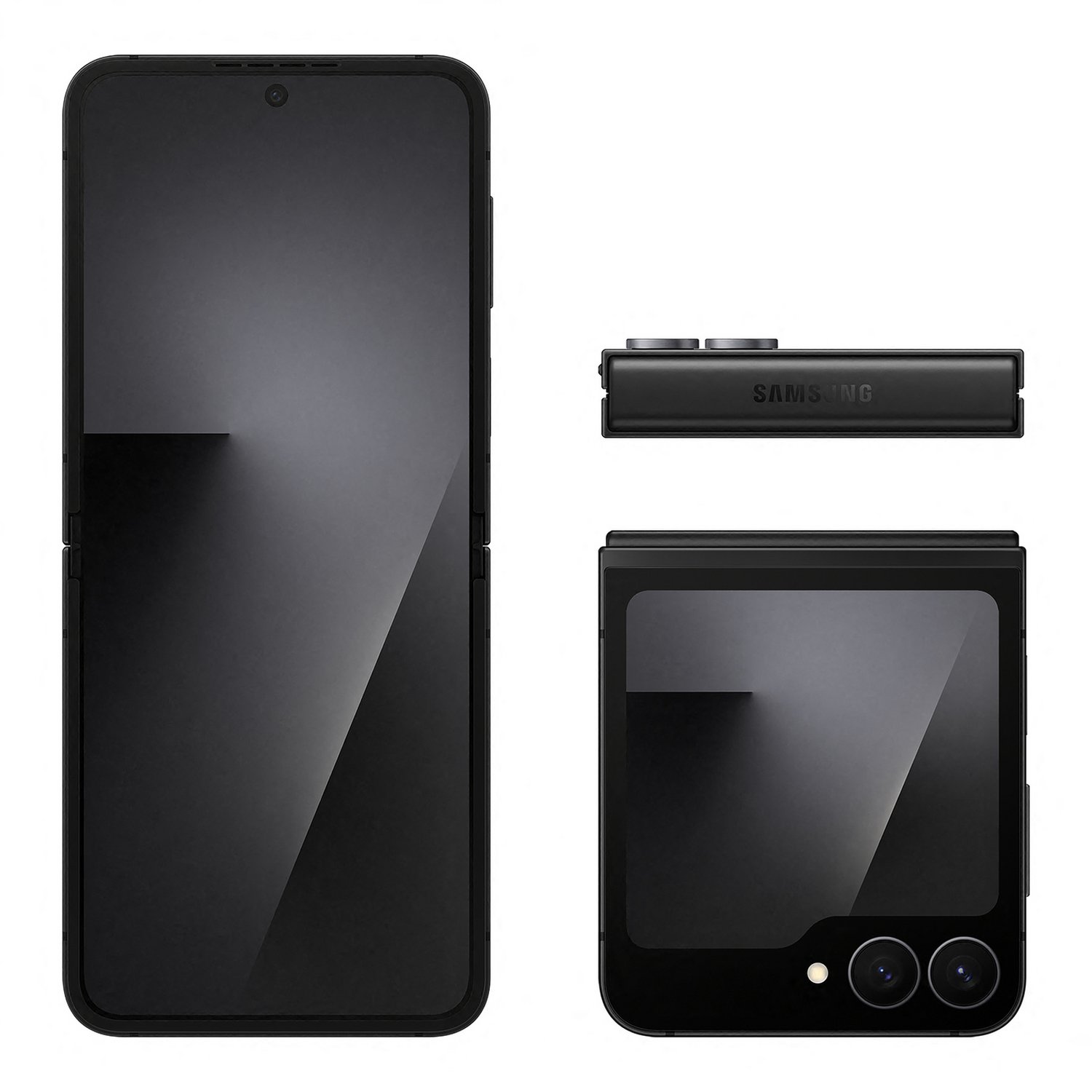 Samsung Galaxy Z Flip7 FE 5G 256GB AI Phone - Black — 256GB, 6.7" Dynamic AMOLED 2X, 5G (Black) - Image 5