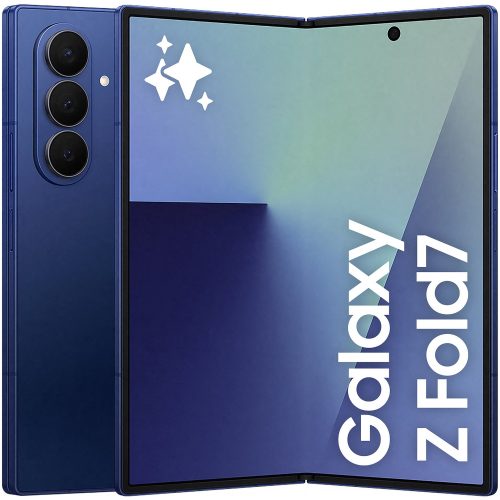 Samsung Galaxy Z Fold7 5G 256GB AI Phone - Blue — 256GB, 8" OLED, 5G (Blue)