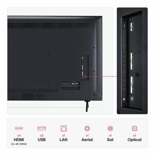 LG EVO 55Inch QNED92A Smart 4K UHD HDR QNED TV - Image 4