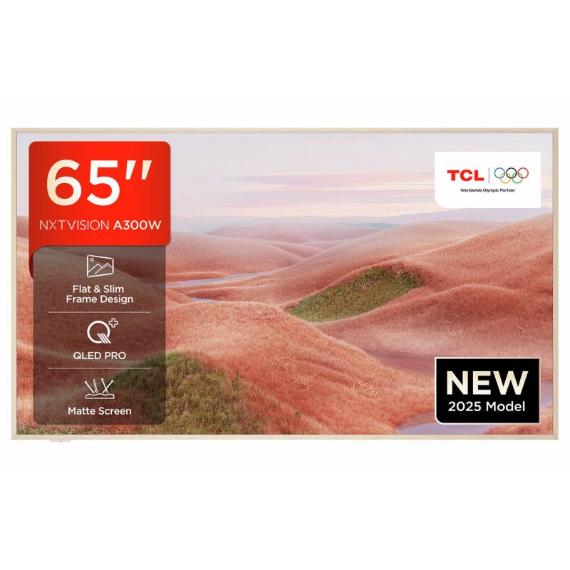 TCL NXTVISION 65Inch 65A300W Smart 4k UHD HDR QLED TV