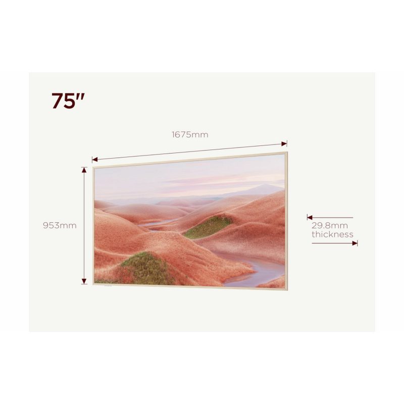 TCL NXTVISION 75Inch 75A300W Smart 4K UHD HDR QLED TV