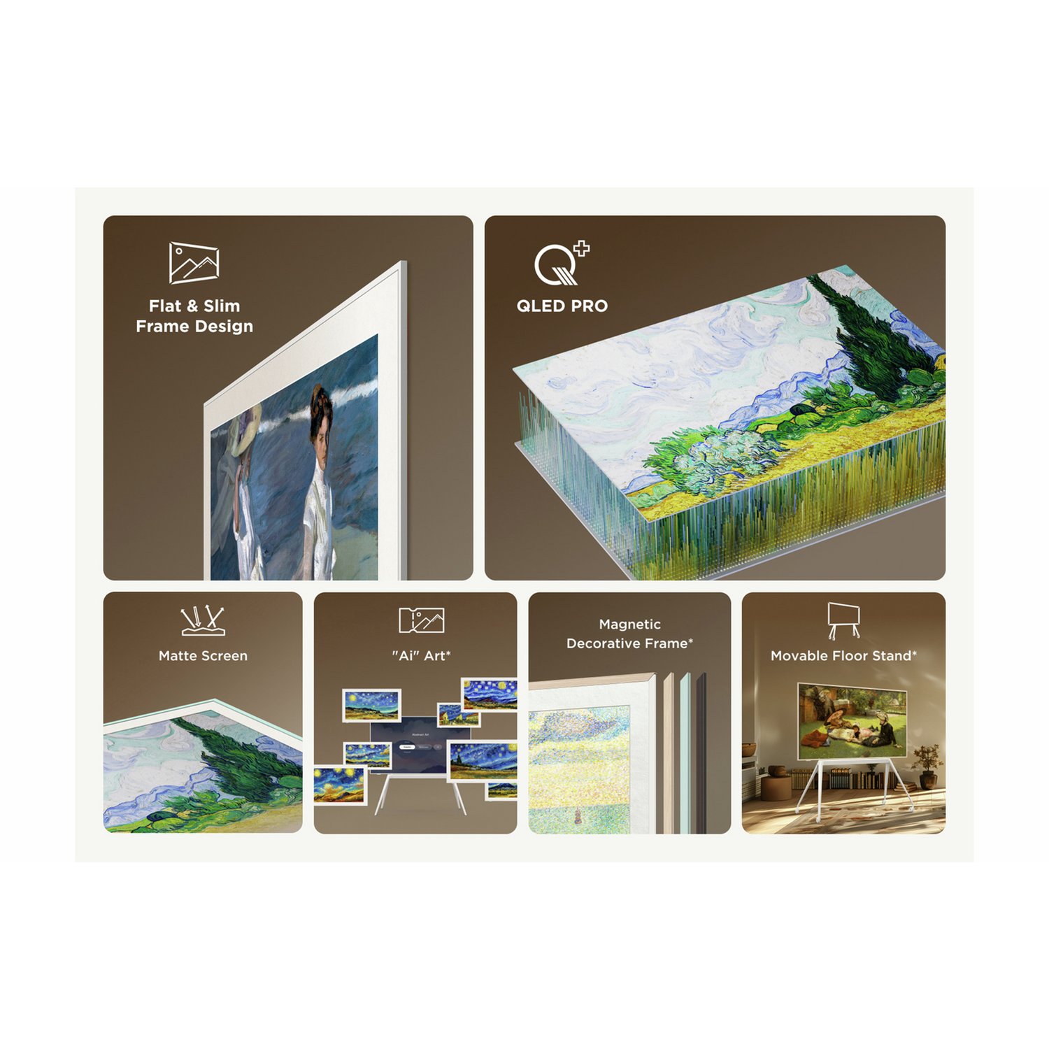 TCL NXTVISION 75Inch 75A300W Smart 4K UHD HDR QLED TV - Image 3