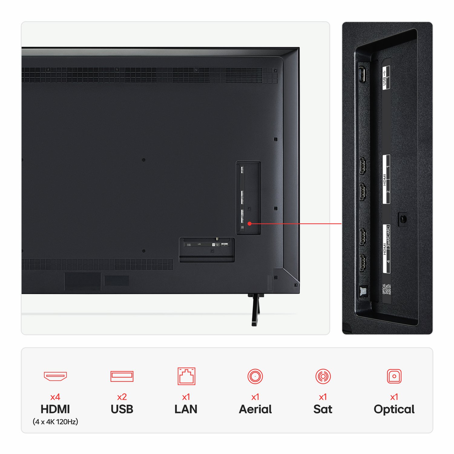 LG EVO 75Inch QNED92A Smart 4K UHD HDR QNED TV - Image 4