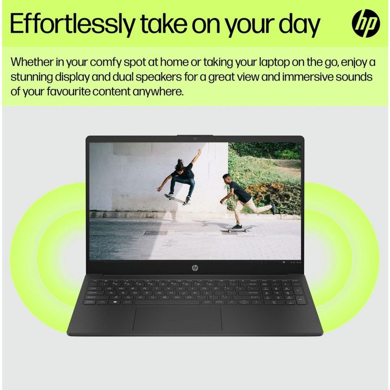 HP BM2V6EA 15in i5 8GB 512GB - Black — 15.6" SVA, Intel i5 1334U processor., Intel Iris Xe, 8 GB RAM, 512GB