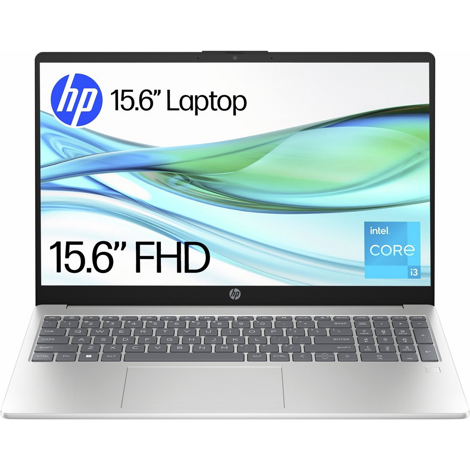 HP BM2W8EA 15.6in i3 8GB 512GB - Silver — 15.6" SVA, Intel i3 N305 processor., 8 GB RAM, 512GB - Image 1