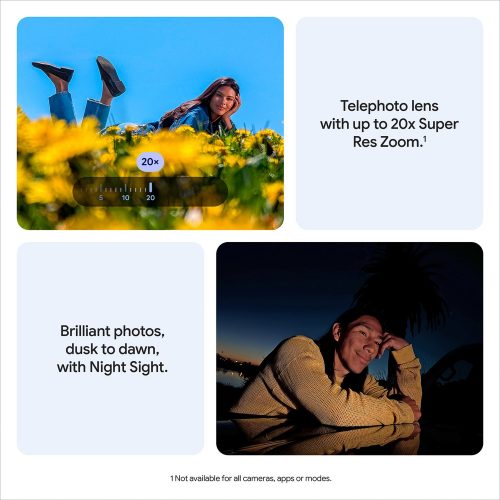 Google Pixel 10 5G 256GB AI Mobile Phone - Frost — 256GB, 6.3" OLED, 5G (Frost) - Image 4