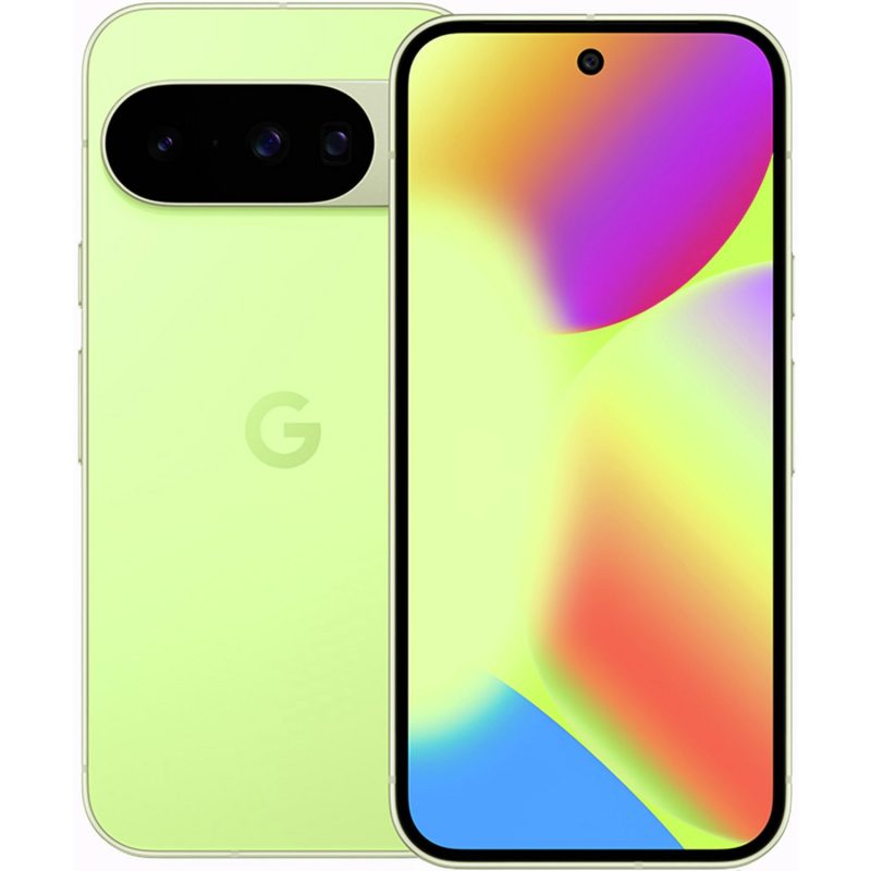 Google Pixel 10 5G 256GB AI Mobile Phone Lemongrass — 256GB, 6.3" OLED, 5G