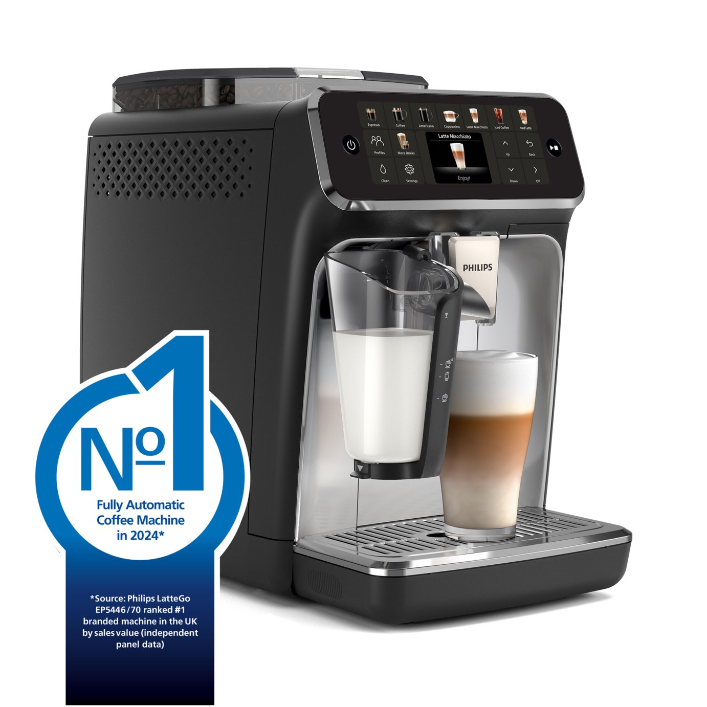 Philips EP5546 70 Full Auto Espresso Coffee Machine - Image 3
